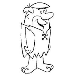 Coloring page: Flintstones (Cartoons) #29581 - Free Printable Coloring Pages