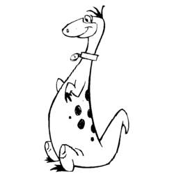 Coloring page: Flintstones (Cartoons) #29593 - Free Printable Coloring Pages