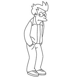 Coloring page: Futurama (Cartoons) #48376 - Free Printable Coloring Pages