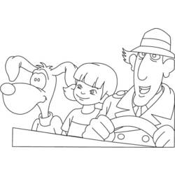 Coloring page: Gadget Inspector (Cartoons) #38874 - Free Printable Coloring Pages