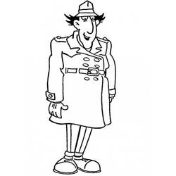 Coloring page: Gadget Inspector (Cartoons) #38881 - Free Printable Coloring Pages