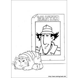 Coloring page: Gadget Inspector (Cartoons) #38886 - Free Printable Coloring Pages