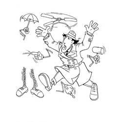 Coloring page: Gadget Inspector (Cartoons) #38887 - Free Printable Coloring Pages