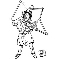 Coloring page: Gadget Inspector (Cartoons) #38891 - Free Printable Coloring Pages