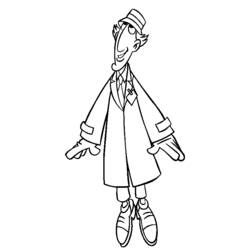 Coloring page: Gadget Inspector (Cartoons) #38893 - Free Printable Coloring Pages