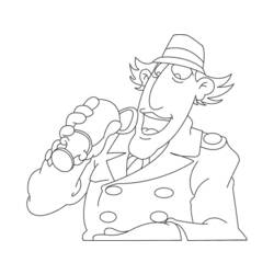 Coloring page: Gadget Inspector (Cartoons) #38895 - Free Printable Coloring Pages