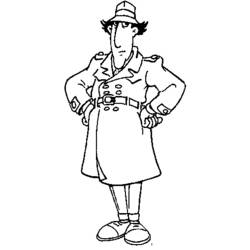 Coloring page: Gadget Inspector (Cartoons) #38896 - Free Printable Coloring Pages