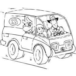 Coloring page: Gadget Inspector (Cartoons) #38898 - Free Printable Coloring Pages