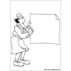 Coloring page: Gadget Inspector (Cartoons) #38908 - Free Printable Coloring Pages