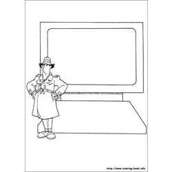 Coloring page: Gadget Inspector (Cartoons) #38953 - Free Printable Coloring Pages