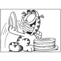 Coloring page: Garfield (Cartoons) #26207 - Free Printable Coloring Pages
