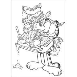 Coloring page: Garfield (Cartoons) #26243 - Free Printable Coloring Pages