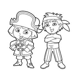 Coloring page: Go Diego! (Cartoons) #48510 - Free Printable Coloring Pages