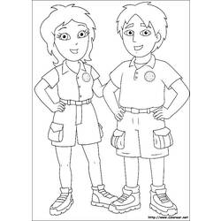 Coloring page: Go Diego! (Cartoons) #48584 - Free Printable Coloring Pages