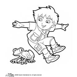 Coloring page: Go Diego! (Cartoons) #48592 - Free Printable Coloring Pages