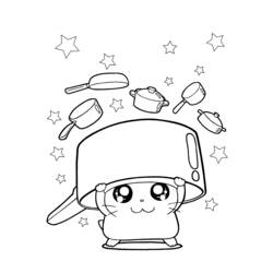 Coloring page: Hamtaro (Cartoons) #39914 - Free Printable Coloring Pages