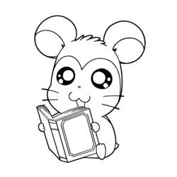 Coloring page: Hamtaro (Cartoons) #39990 - Free Printable Coloring Pages