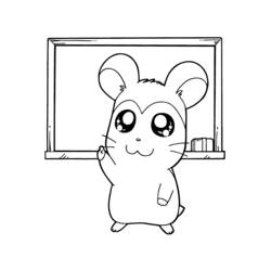 Coloring page: Hamtaro (Cartoons) #40074 - Free Printable Coloring Pages