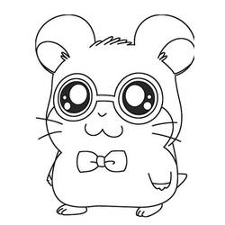 Coloring page: Hamtaro (Cartoons) #40173 - Free Printable Coloring Pages