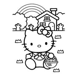 Coloring page: Hello Kitty (Cartoons) #36741 - Free Printable Coloring Pages