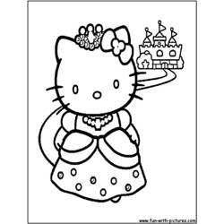 Coloring page: Hello Kitty (Cartoons) #36794 - Free Printable Coloring Pages