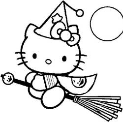 Coloring page: Hello Kitty (Cartoons) #36893 - Free Printable Coloring Pages