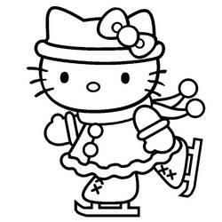 Coloring page: Hello Kitty (Cartoons) #36904 - Free Printable Coloring Pages