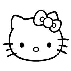Coloring page: Hello Kitty (Cartoons) #36958 - Free Printable Coloring Pages