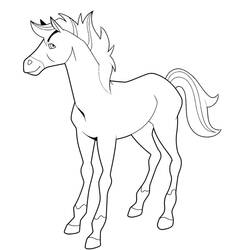 Coloring page: Horseland (Cartoons) #53855 - Free Printable Coloring Pages