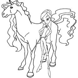 Coloring page: Horseland (Cartoons) #53866 - Free Printable Coloring Pages