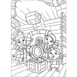 Coloring page: Jake and the Never Land Pirates (Cartoons) #42394 - Free Printable Coloring Pages