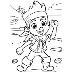 Coloring page: Jake and the Never Land Pirates (Cartoons) #42396 - Free Printable Coloring Pages