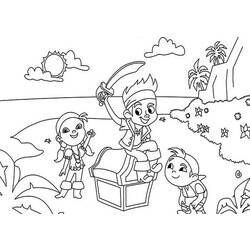Coloring pages: Jake and the Never Land Pirates - Free Printable Coloring Pages
