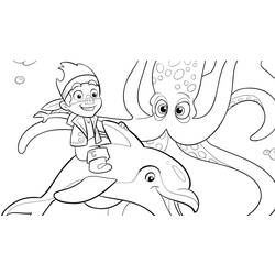 Coloring page: Jake and the Never Land Pirates (Cartoons) #42488 - Free Printable Coloring Pages