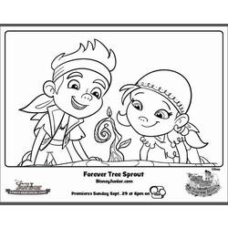 Coloring page: Jake and the Never Land Pirates (Cartoons) #42523 - Free Printable Coloring Pages