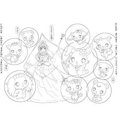 Coloring page: Jewelpet (Cartoons) #37694 - Free Printable Coloring Pages