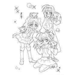 Coloring page: Jewelpet (Cartoons) #37705 - Free Printable Coloring Pages