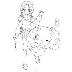 Coloring page: Jewelpet (Cartoons) #37711 - Free Printable Coloring Pages