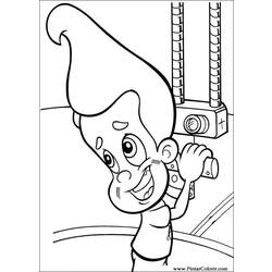 Coloring page: Jimmy Neutron (Cartoons) #49038 - Free Printable Coloring Pages