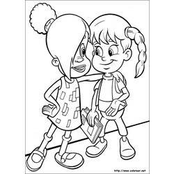 Coloring page: Jimmy Neutron (Cartoons) #49050 - Free Printable Coloring Pages