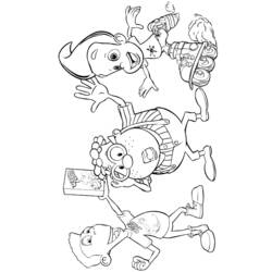 Coloring page: Jimmy Neutron (Cartoons) #49098 - Free Printable Coloring Pages