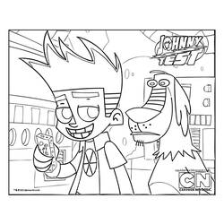 Coloring page: Johnny Test (Cartoons) #34990 - Free Printable Coloring Pages