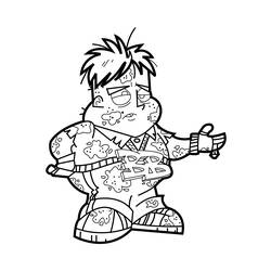 Coloring page: Johnny Test (Cartoons) #35005 - Free Printable Coloring Pages