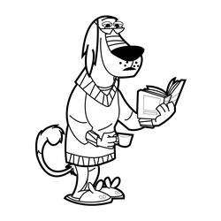 Coloring page: Johnny Test (Cartoons) #35007 - Free Printable Coloring Pages