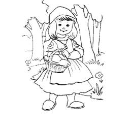Coloring page: Little Red Riding Hood (Cartoons) #49185 - Free Printable Coloring Pages