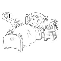 Coloring page: Little Red Riding Hood (Cartoons) #49324 - Free Printable Coloring Pages