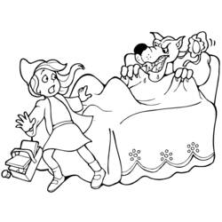 Coloring page: Little Red Riding Hood (Cartoons) #49354 - Free Printable Coloring Pages