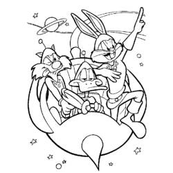 Coloring page: Looney Tunes (Cartoons) #39186 - Free Printable Coloring Pages