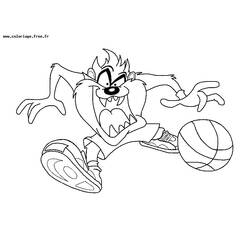 Coloring page: Looney Tunes (Cartoons) #39200 - Free Printable Coloring Pages