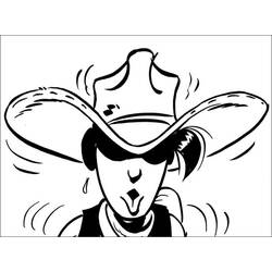 Coloring page: Lucky Luke (Cartoons) #25577 - Free Printable Coloring Pages